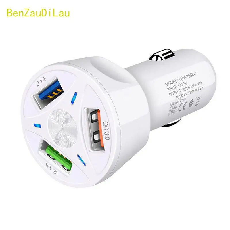12 V-24 V автомобильный прикуриватель зарядный адаптер QC3.0 автомобиля Зарядное