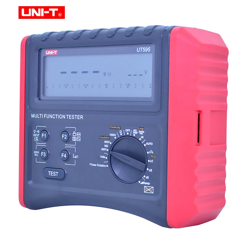 Цифровой RCD тестер UNI T UT595 многофункциональный тестеры контура заземления