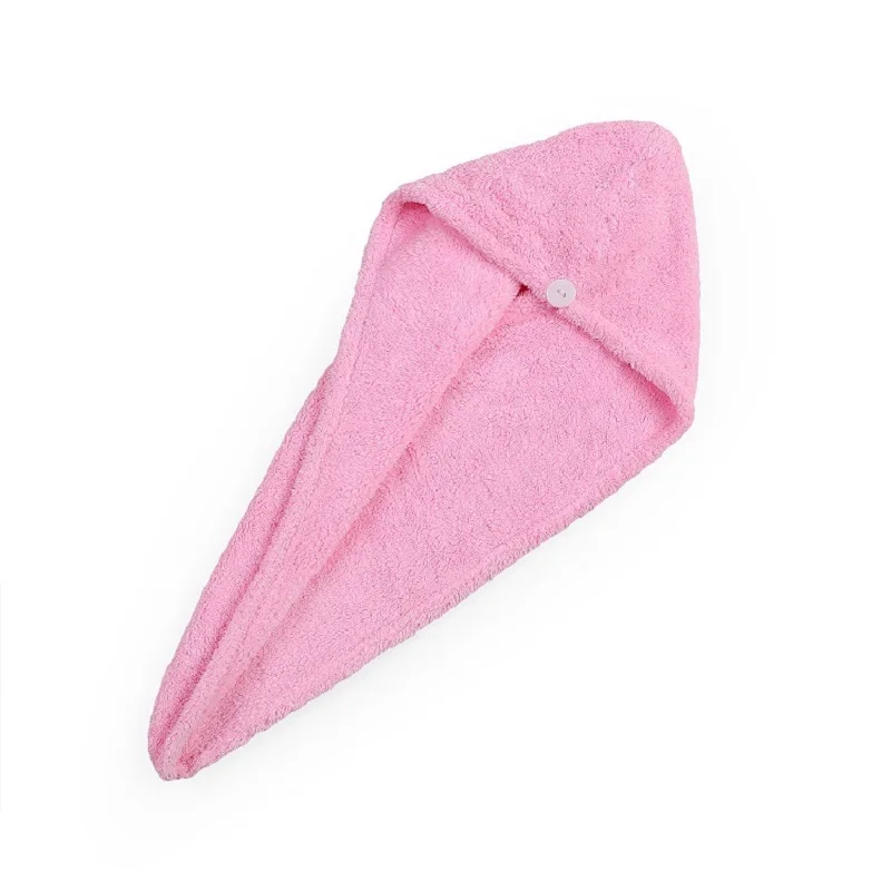 Шапка для душа из кораллового флиса высокой плотности Женская Студенческая