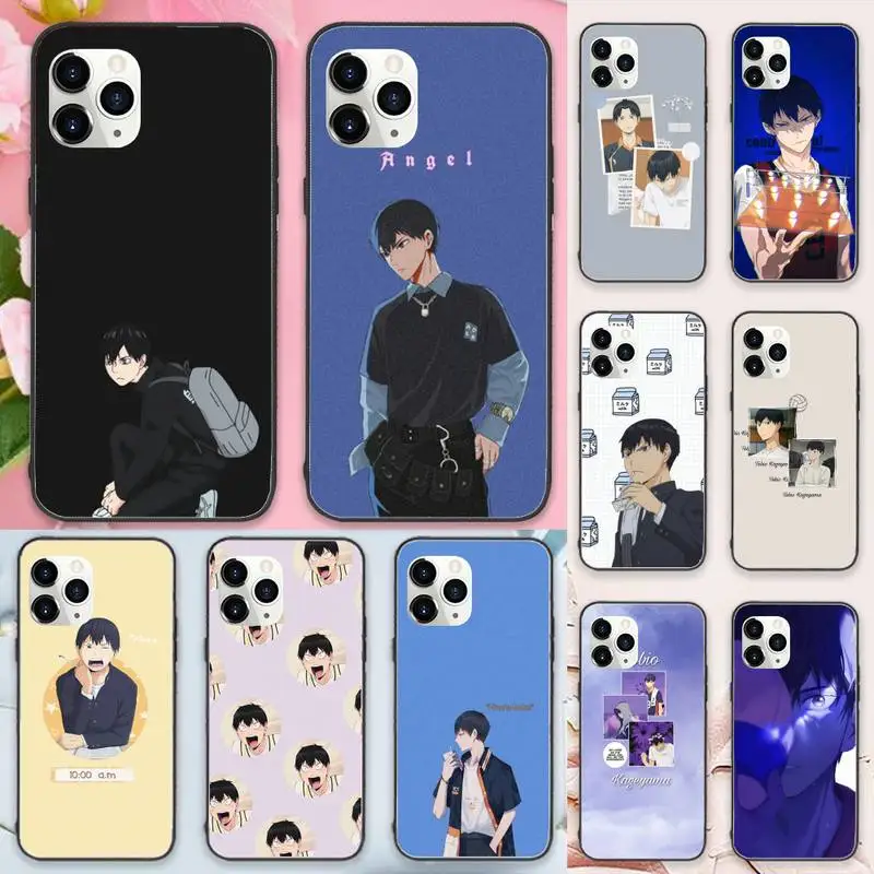 

Tobio Kageyama Haikyuu anime Phone Case For iphone 12 11 13 7 8 6 s plus x xs xr pro max mini