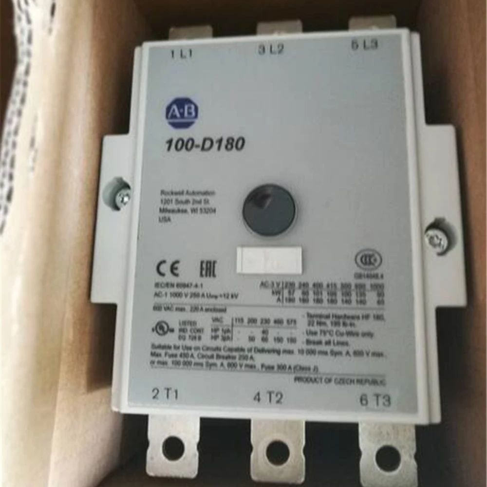 

NEW 1PC Allen Bradley Contactor 110V 100-D180 A-60919