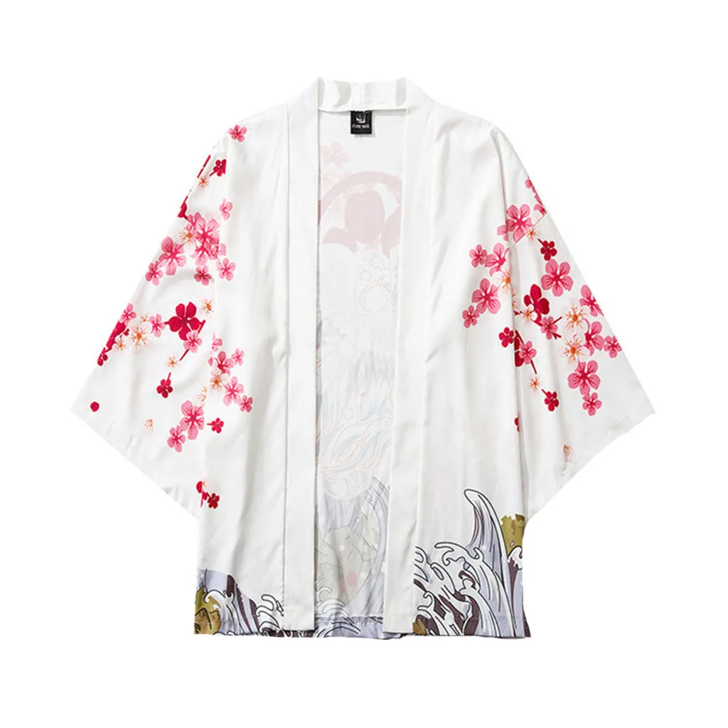 Camisa японское кимоно Азиатский юката женские Топы Harajuku японский традиционный