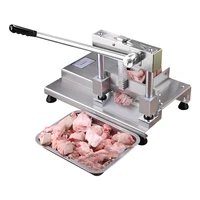 bone cutting machine manual cut design commercial pork meat cut chop bone machine small household bone saw machine