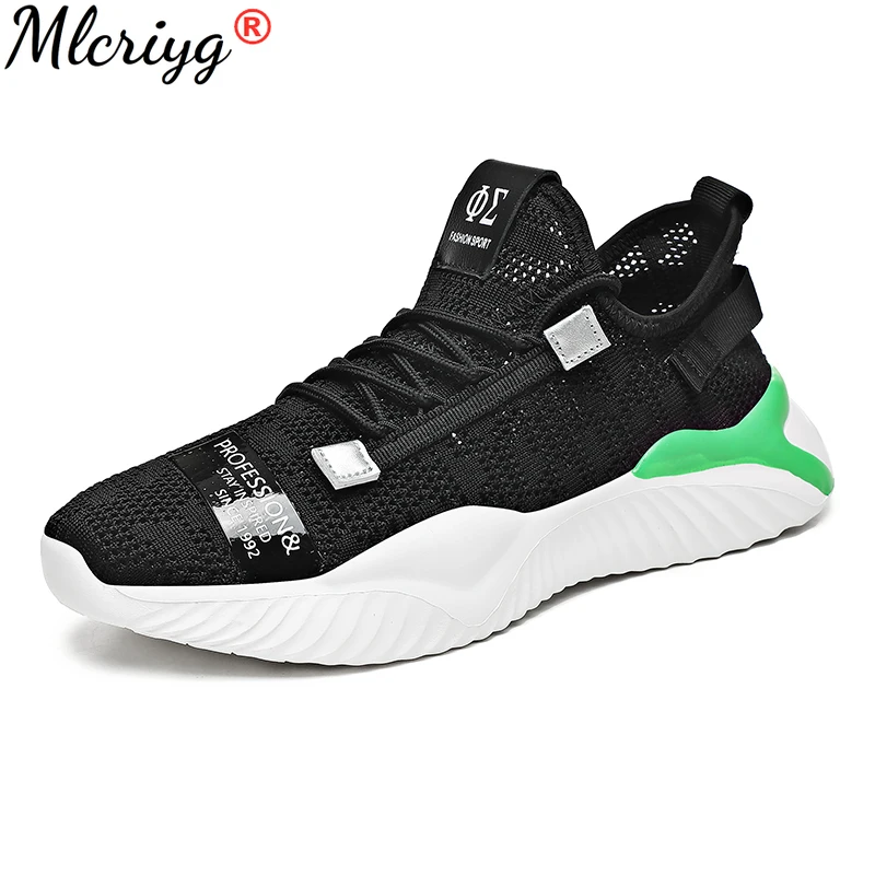 

Men Walking Shoes Mesh Sneakers Breathable Men Casual Shoes Non-slip Male Lace Up 2021 Men Shoes Tenis Masculino Dropshipping
