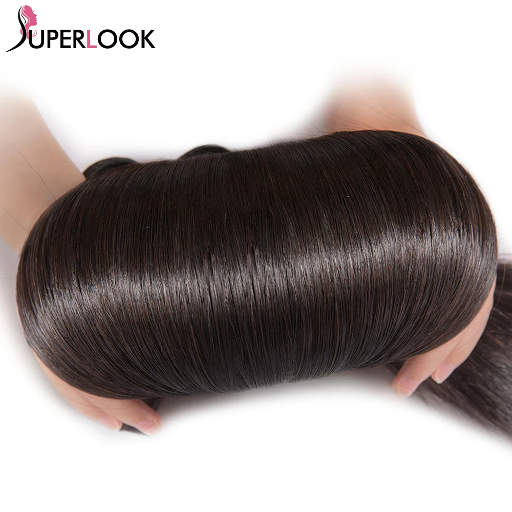 Супер двойные прямые волосы для наращивания бразильские девственные с