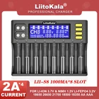 LiitoKala Lii-S8 Lii-402 Lii-202 Lii-PD4 li-ion 3,7 V NiMH 1,2 V 3,2 V IMR 3,8 V для 18650 26650 21700 26700 AA AAA зарядное устройство