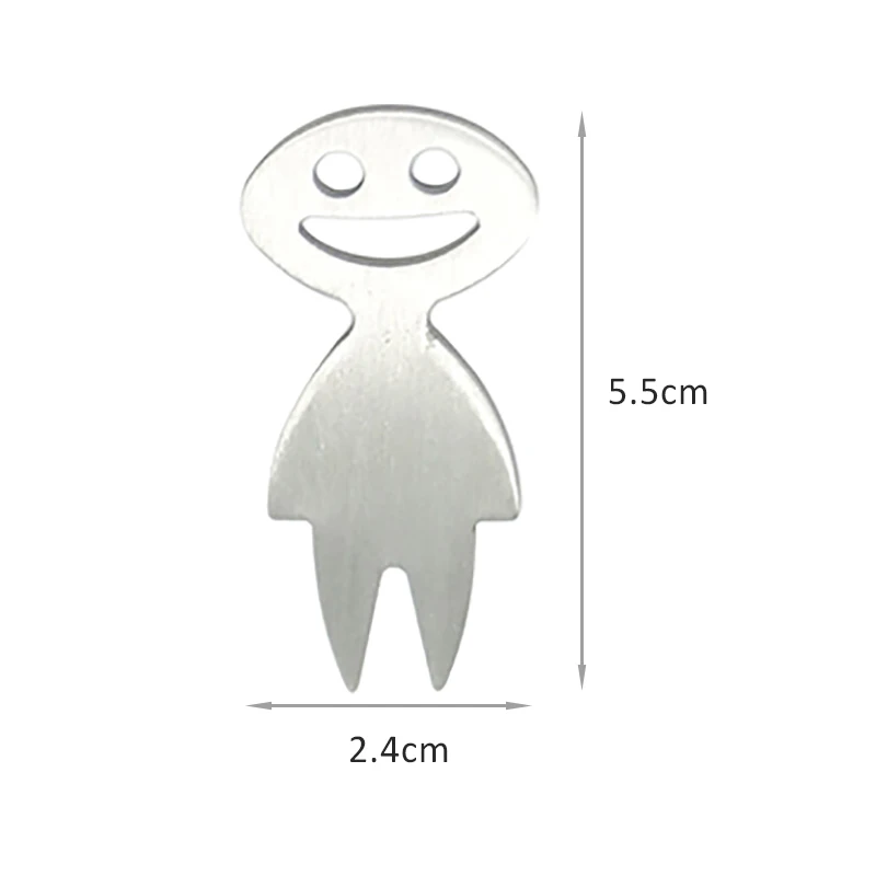 

HOT Kitchen 21 PCS 304 Stainless Steel Corn Tongs Fruit Salad Fork For Barbecue Sweet Corn Holder Barbecue Sign