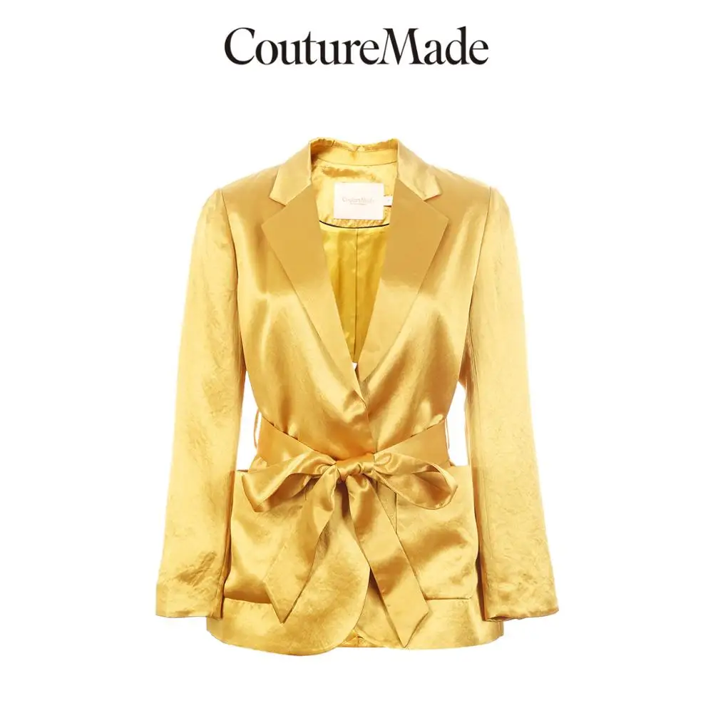 

Vero Moda CoutureMade Women's Glossy Lace-up Blazer | 319208527