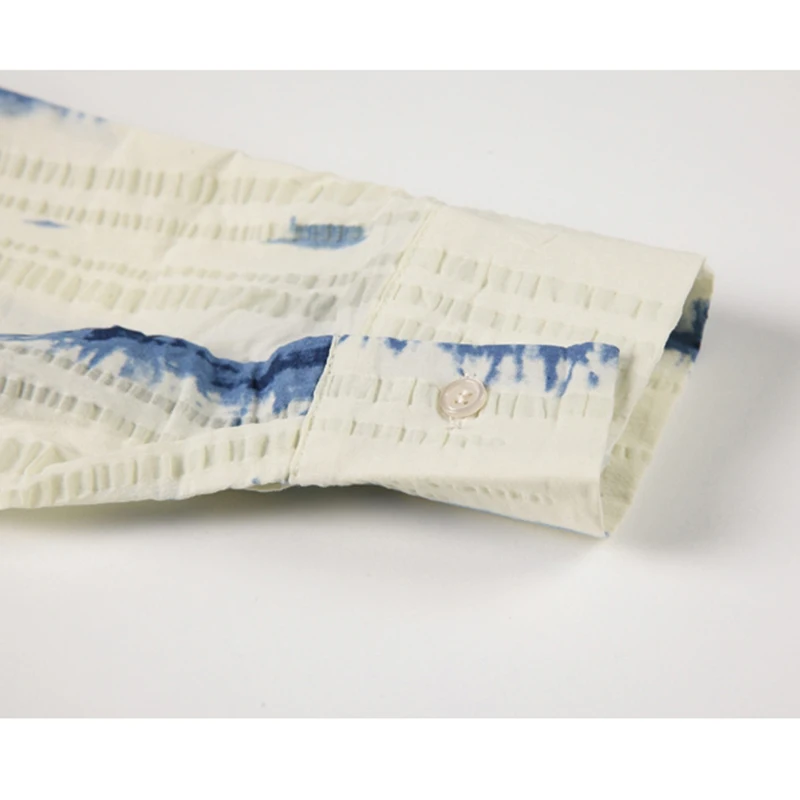 Женская рубашка в полоску Повседневная универсальная Свободная блузка