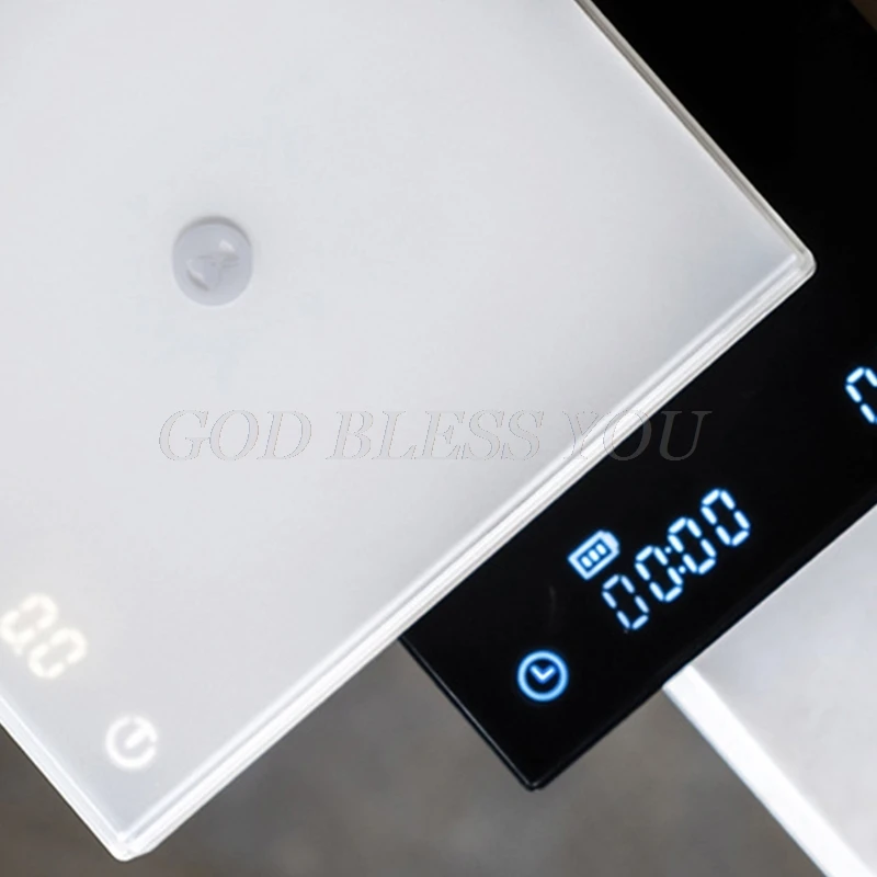 

Rechargeable Coffee Scale With Timer 2kg/0.1g High Precision Pour Over Drip Espresso Scale Drop Shipping