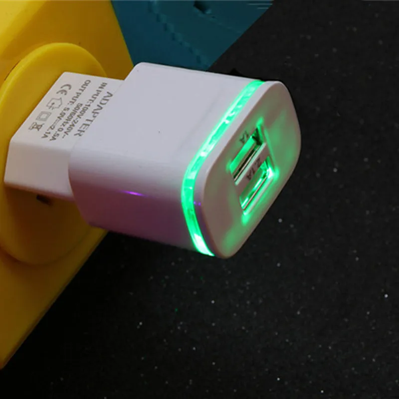Нейлоновый металлический штекер Micro usb и быстрое зарядное устройство для