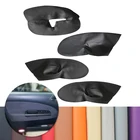 Для Skoda Octavia A4 MK1 1998 1999 2000 2001 2002 2003 2004 2005 2006 автомобиля внутренняя дверная панель подлокотник крышка микрофибра кожаная отделка