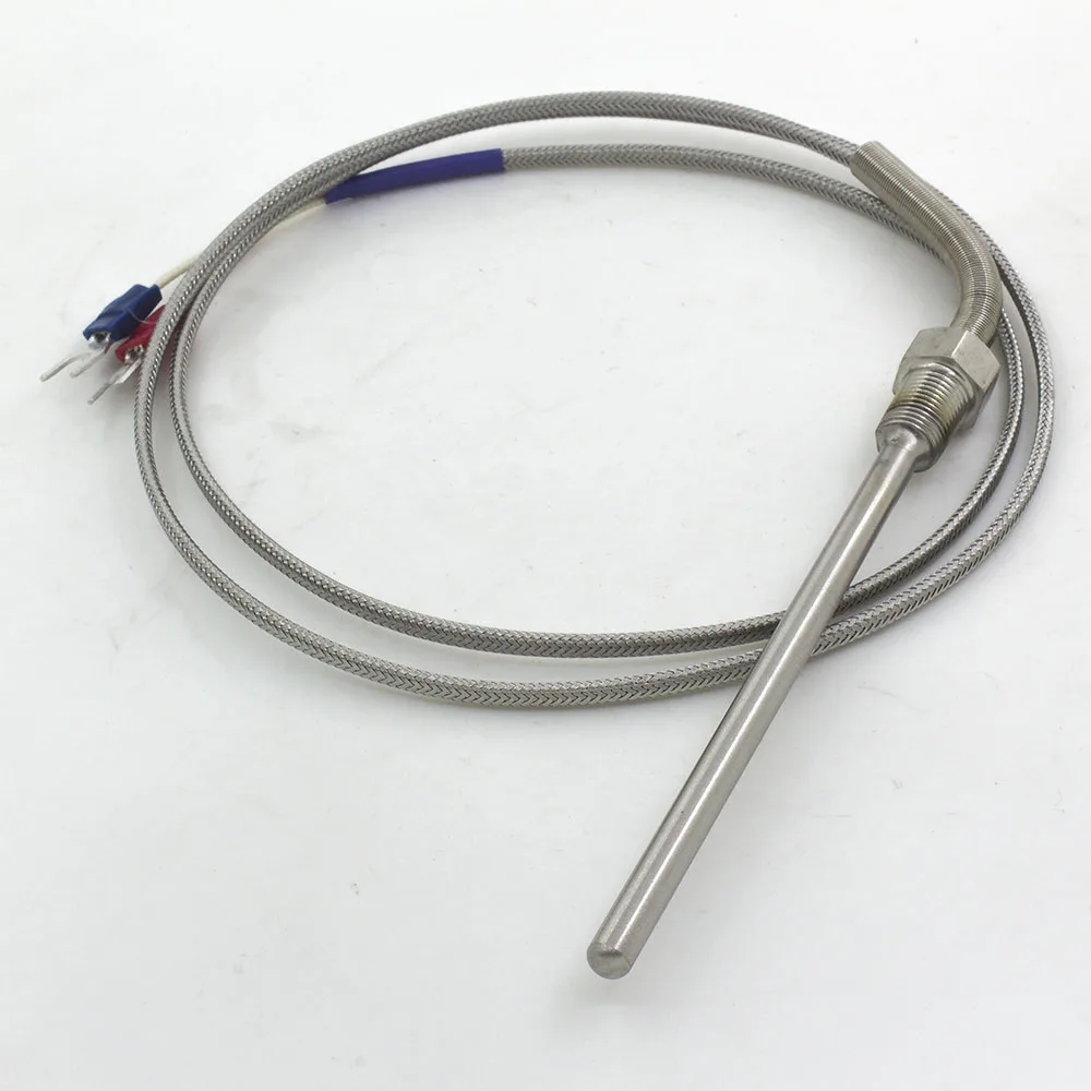 FTARP09 K Тип 100 мм Длина зонда 1 м кабель термопара датчик температуры PT1/8 1/4 3/8 1/2 M8 * 25 M6