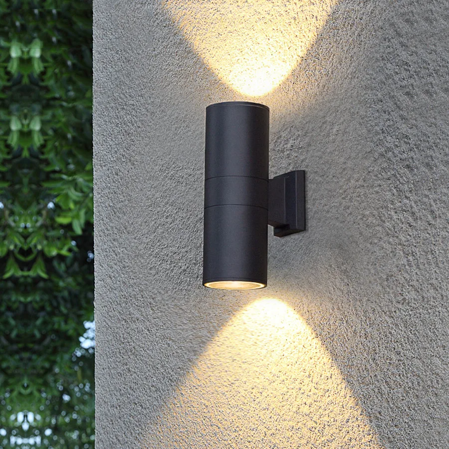 Thrisdar-luz de pared impermeable para porche, Exterior, jardín, Villa, puerta delantera, pasillo, pared Exterior, 12W, 18W, 24W