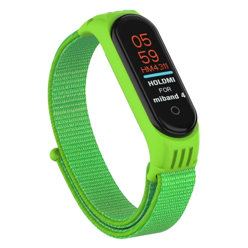 Нейлоновый Ремешок Для Xiaomi для Mi Band 4/3 сменный Браслет спортивный браслет дышащий