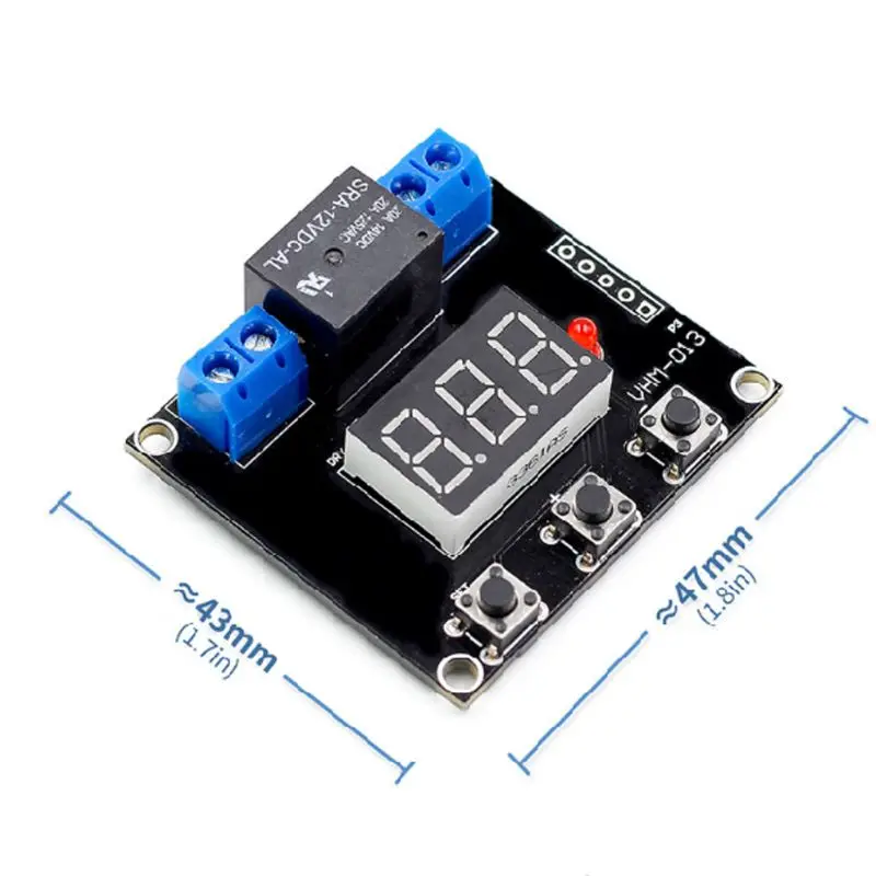 

Timer Countdown Switch Module 0-999 Minutes Setting Range Delay Board