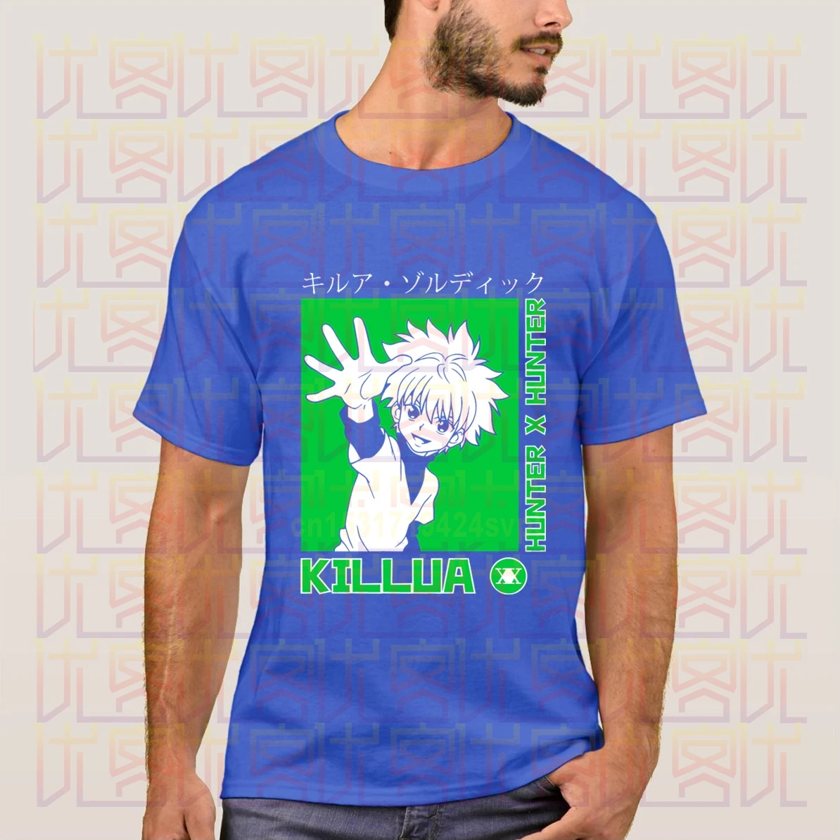 

2020 Summer New Japan Anime Hunter x Hunter killua zoldyck Logo 100% Cotton Clothes Casual T Shirt Present Homme Tops Tees S-4XL