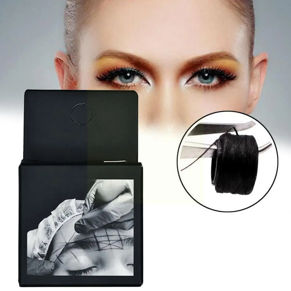 

Microblading Supplies Eyebrow Marker Thread Tattoo Point String Brow Mapping Pre Tattoo Brows Pre-inked 10m Inked Eyebrow C9a7