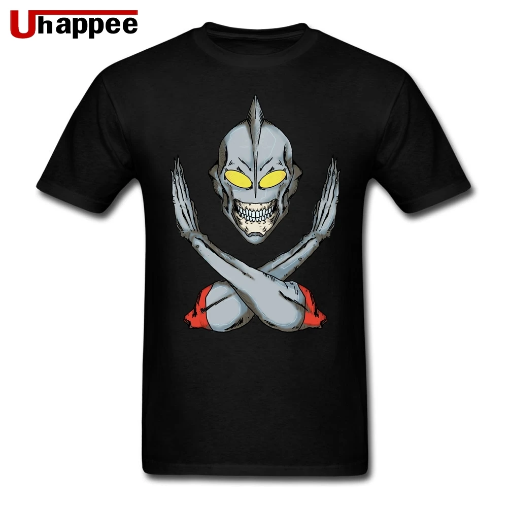 Футболки с принтом на заказ Ultraman молодой человек короткий рукав круглый вырез