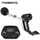 Профессиональный металлоискатель, Высокочувствительный подземный золотоискатель 130-180 мм, глубинный детектор для охотников за сокровищами