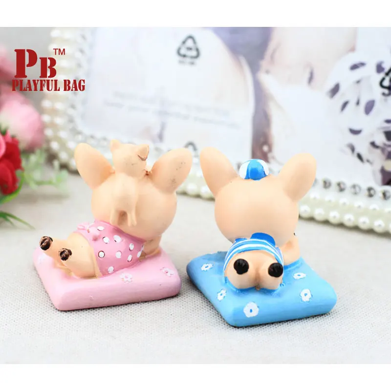 PB игривая сумка 2 шт. Милая Подушка свинка мини фигурка 5 см Креативные украшения