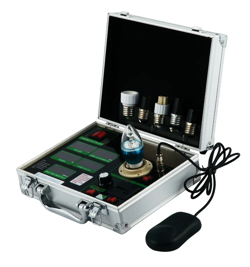 

Portable dimmer digital power meter test power voltage lux color temperature