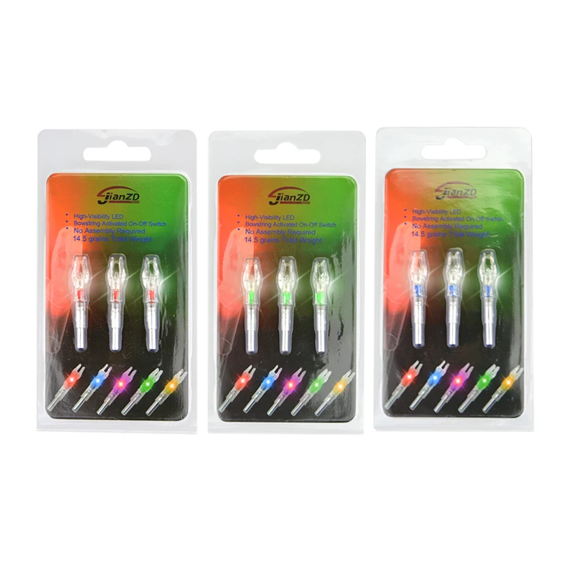 Наконечник для стрельбы из лука автоматический со светодиодный Ной подсветкой 4 2