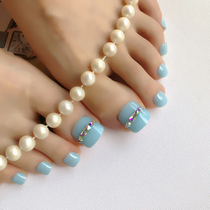 Накладные ногти ручной работы накладные на кристаллы для ногтей 24 шт. 17 видов