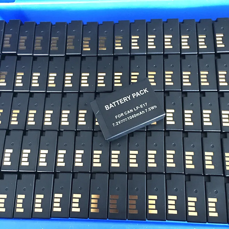 

Factory wholesale LP-E17 battery for Canon 750D 760D M3, M6 M5 RP SLR camera battery
