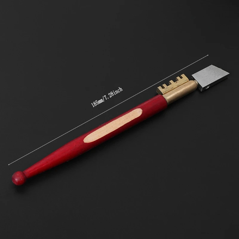 

Professional Diamond Antislip Wood Handle Oil Feed Glass Cutter Cutting Tools