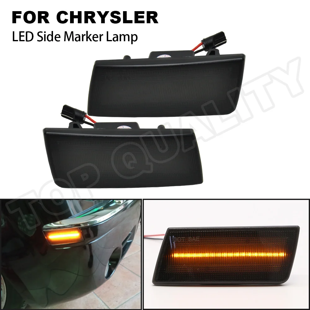 2 шт. светодиодный боковой габаритный фонарь Янтарный передний бампер Поворотная