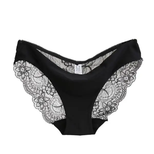 Women lace Panties Seamless Cotton Panty Hollow briefs Underwear fashion Style Sexy | Женская одежда