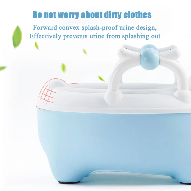 Детский туалет с мультяшным животным ящиком для туалета горшок моющийся