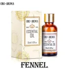 Натуральный Фенхель от известного бренда oroaroma, улучшение для масла дряблость кожи, увлажнение Эфирное масло фенхеля масла