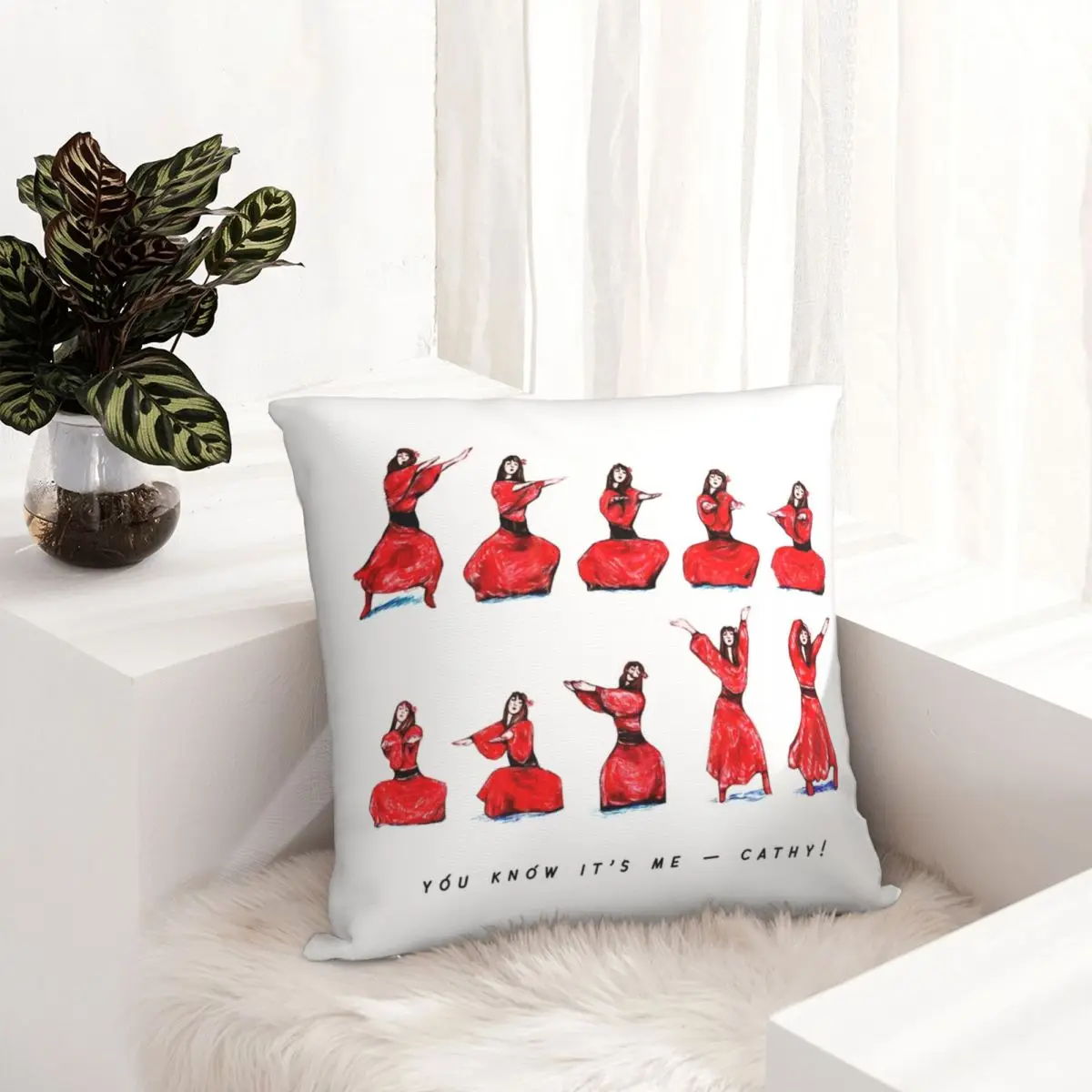 Kate Bush Wuthering высокий танцевальный квадратный чехол для подушки Чехол удобный из