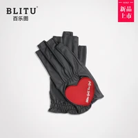 blitu womens golf gloves left and right hand granules anti slip guantes breathable golf gloves for ladies