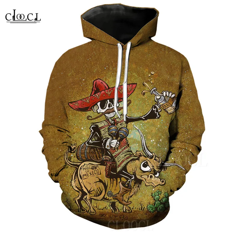 Толстовка мужская с 3D принтом черепа желтый свитшот пуловер длинным рукавом