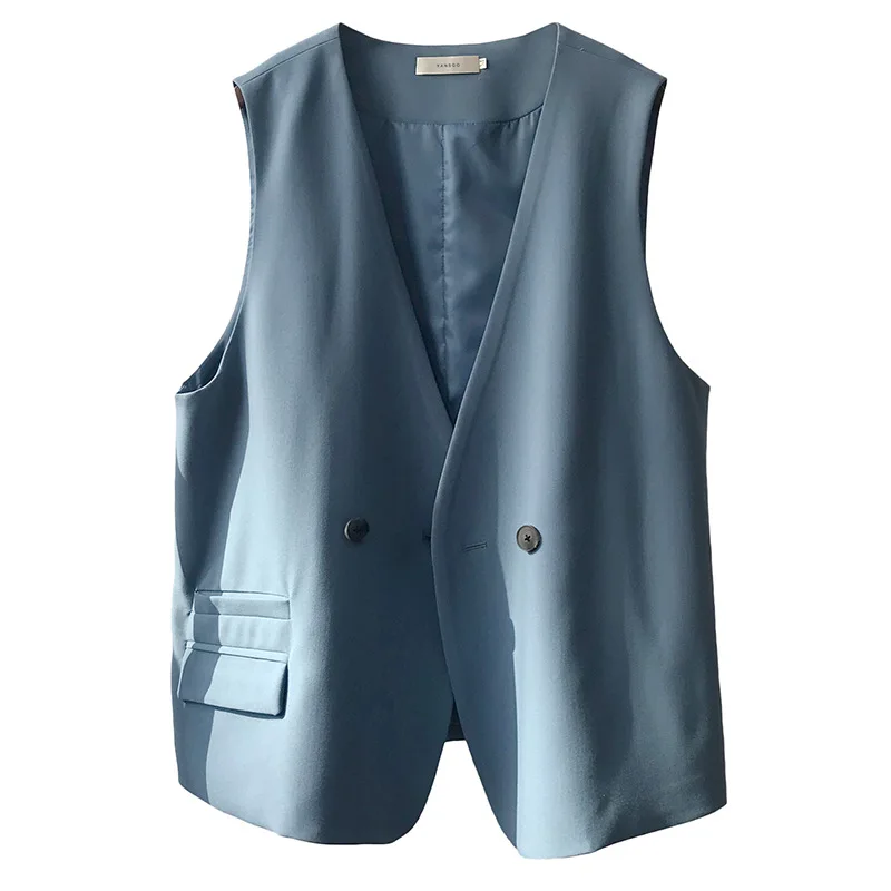 

sleeveless Vest female spring tops 6081#