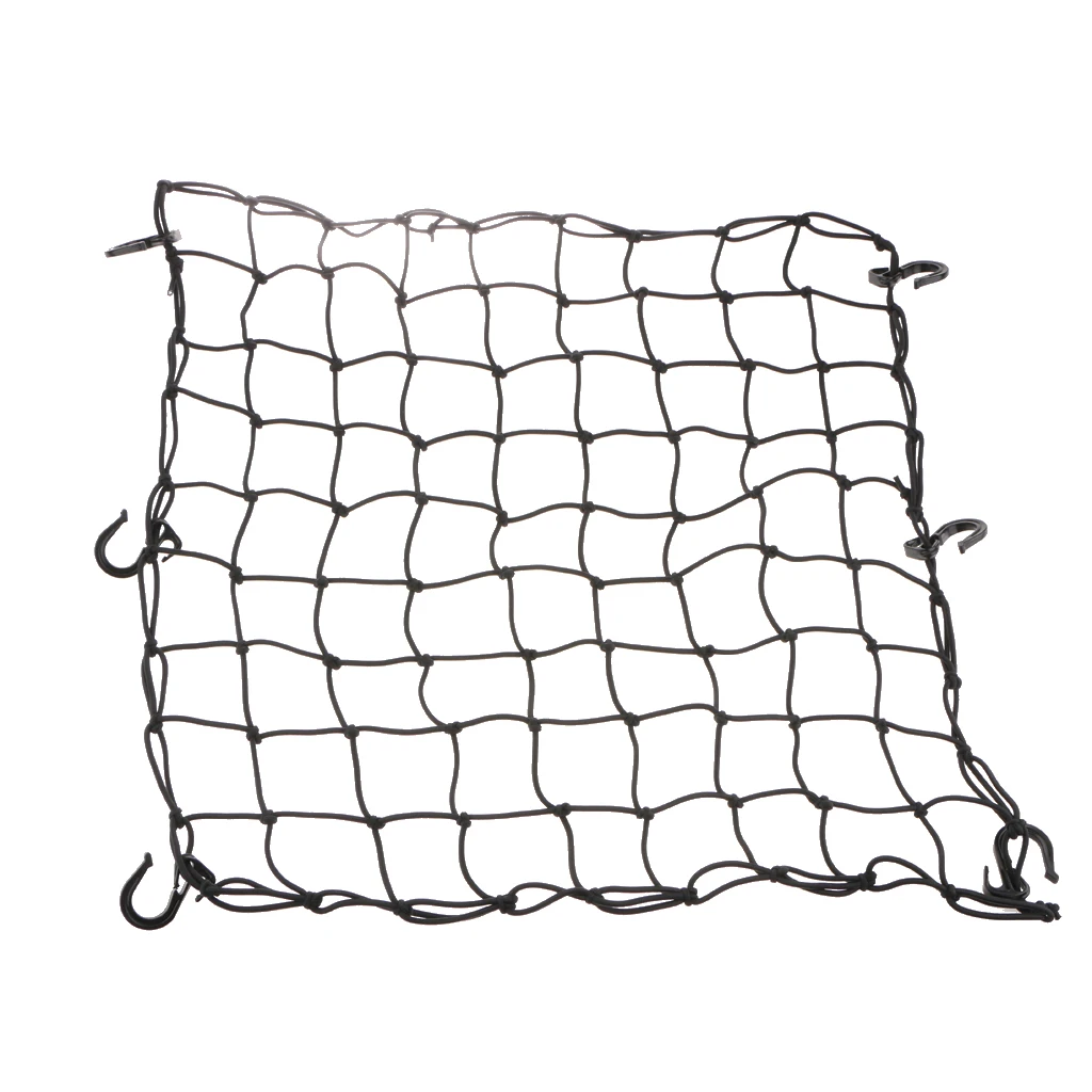 Черный багажник на крышу автомобиля SUV грузовая корзина эластичная сетка |