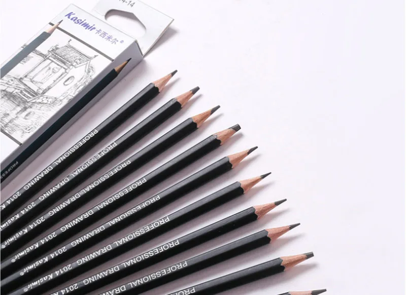 14 шт./компл. Профессиональный Nail Art эскизный чертёж записи Pencil1B 2B 3B 4B 5B 6B 7B 8B 10B 12B 2H 4H 6H HB карандаш канцелярские принадлежности