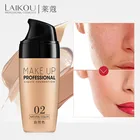 Laikou полное покрытие Жидкая основа для макияжа основа для лица долговечный консилер праймер BB крем Косметика для макияжа 50 мл