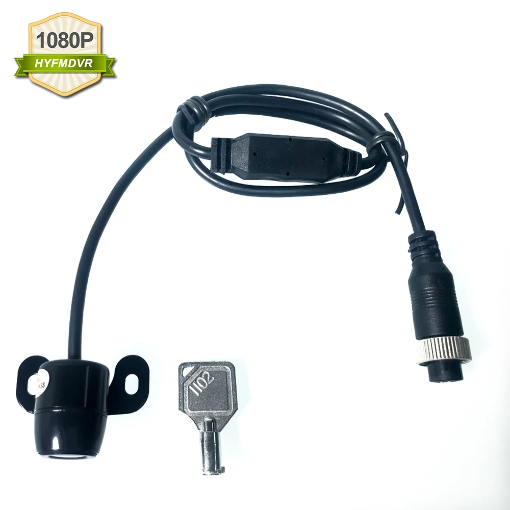 HYFMDVR Водонепроницаемая AHD 1080P / 960P Мегапиксельная камера заднего вида для