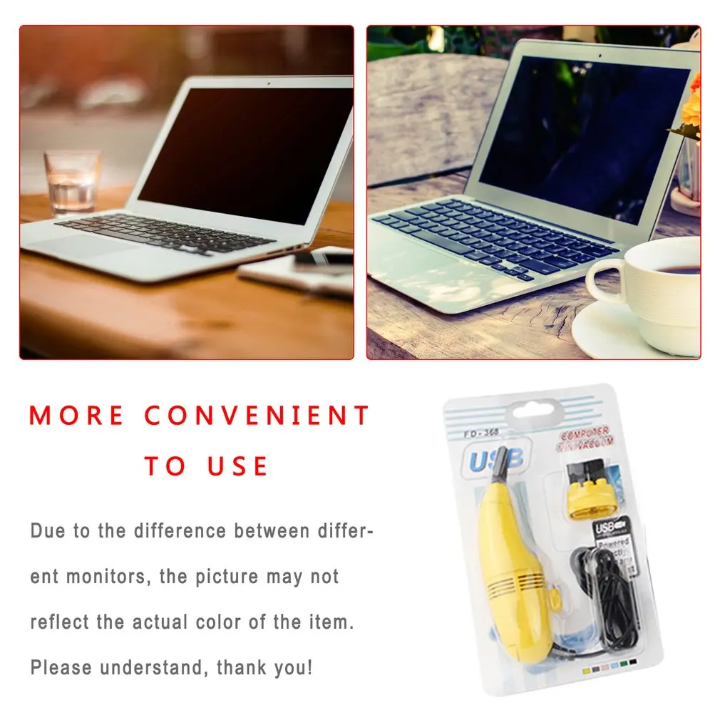 

Laptop USB Vacuum Cleaner Portable Durable Practical And Convenient Low Noise Laptop USB Vacuum Cleaner Clean tools