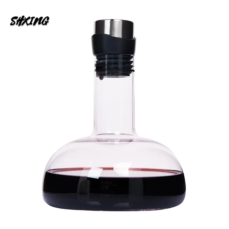 Без примесей свинца и Стекло графин с крышкой вина быстрая бытовой фильтр Графин