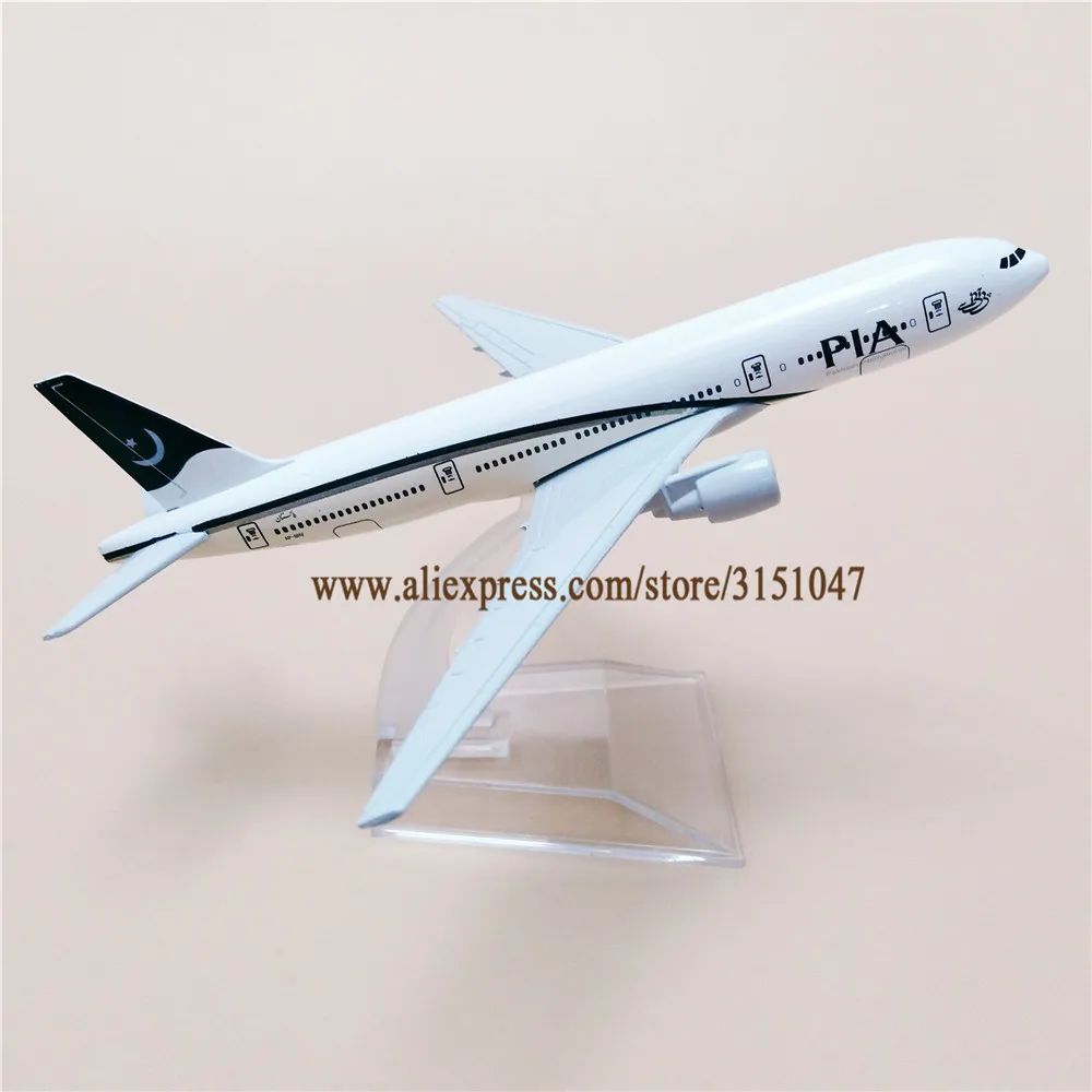 16 см Air Pakistan PIA Boeing 777 B777 Airlines модель самолета Модель сплав металлический самолет