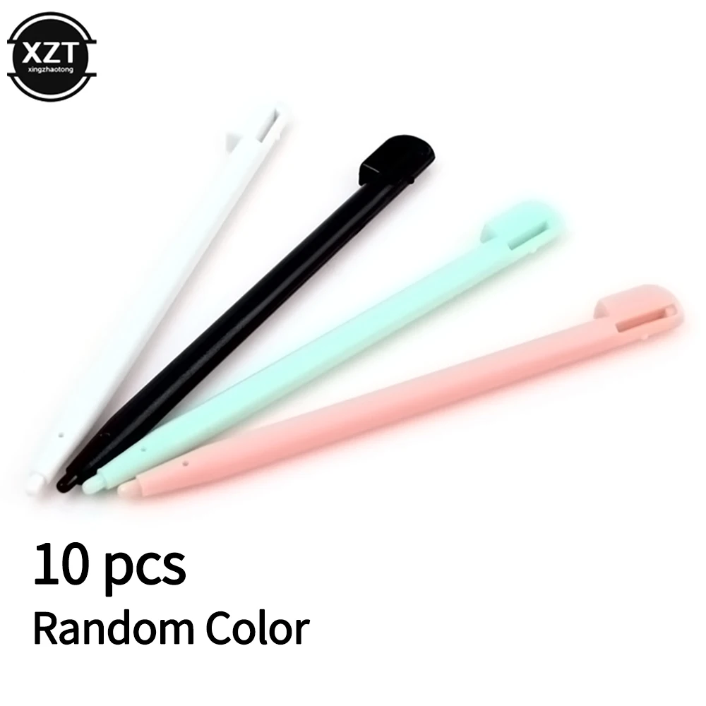 10pcs Touch NDS Stylus Pen for Nintendo DS Lite DSL NDSL New Plastic Game Video Stylus Pen Game Accessories Random Color