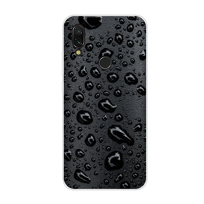 Светло-фиолетовый Для xiaomi redmi 7 чехол силиконовый рисунок мягкий ТПУ для xiaomi redmi 7 Чехол 6,26 дюймов snapdragon 632 модель fundas coque бампер - Цвет: Светло-фиолетовый