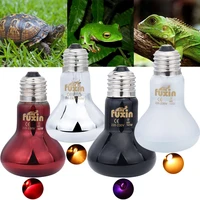 2021 pet heating lamp night amphibian bulb light day night amphibian snake lamp heat reptile bulb light 220v 50w uva