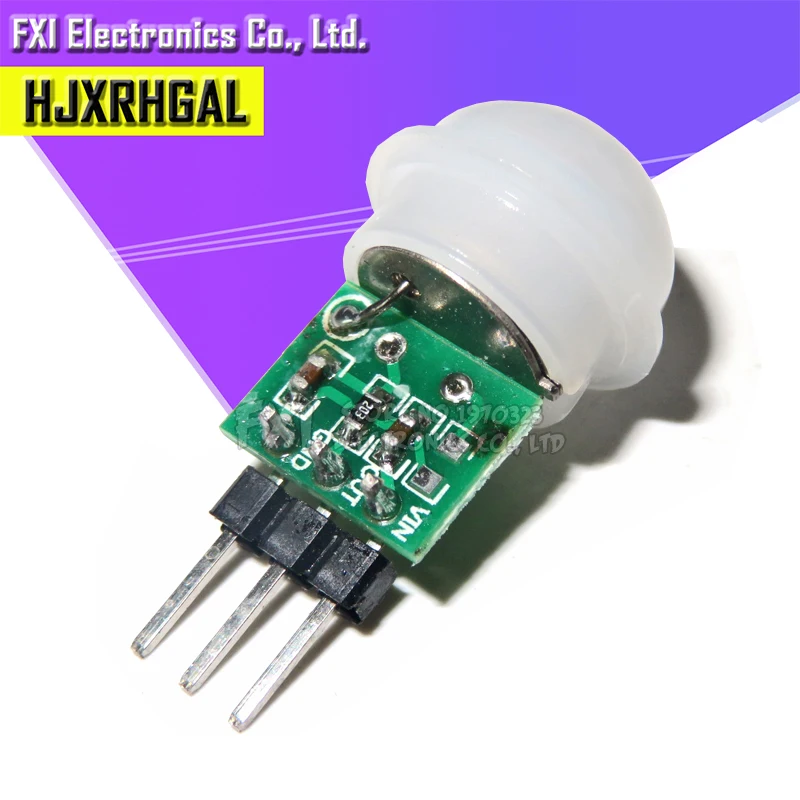 

10 шт., пироэлектрический инфракрасный датчик движения hjxrhgal, 2,7-12 В