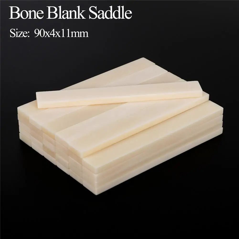 1 stücke3 stücke blank knochen sattel länger für lp folk klassische elektrische akustische gitarre teil zubehör gitarre ukul